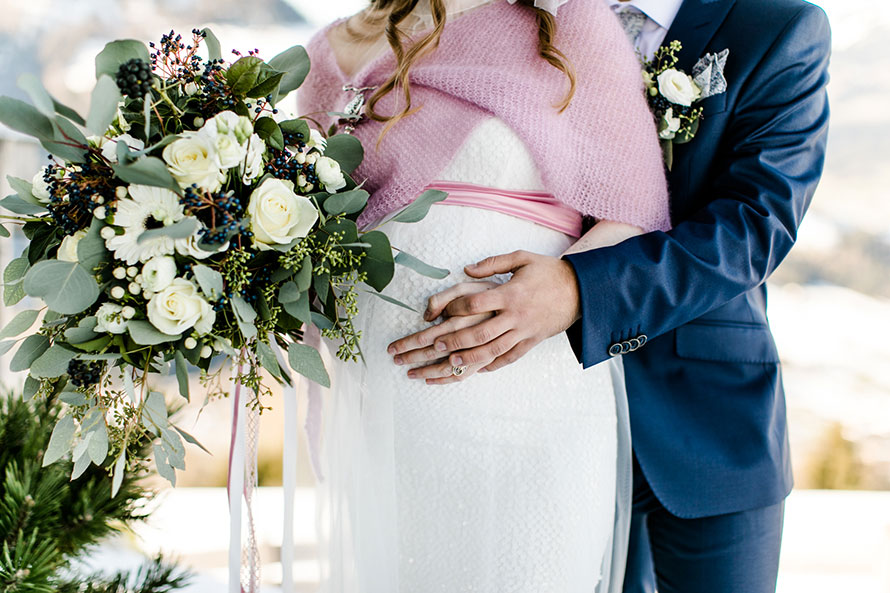 Hochzeit schwanger